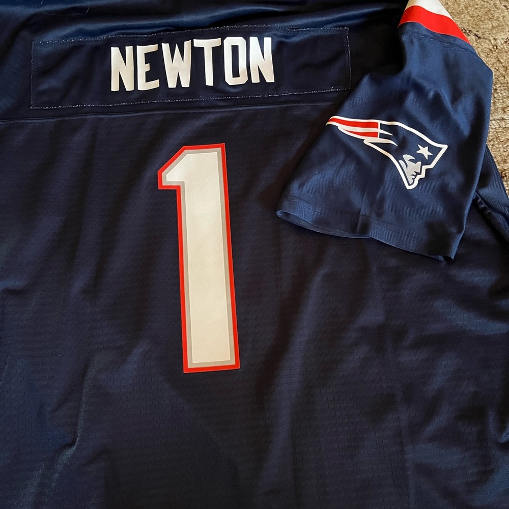 New England Patriots Jersey Cam Newton #1